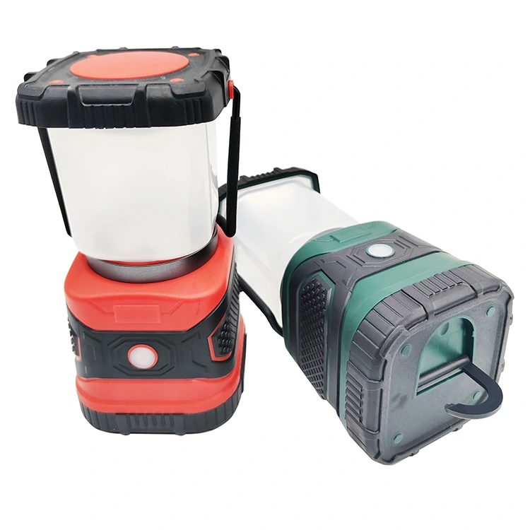 Lampe de camping à crochet à poignée rechargeable LED